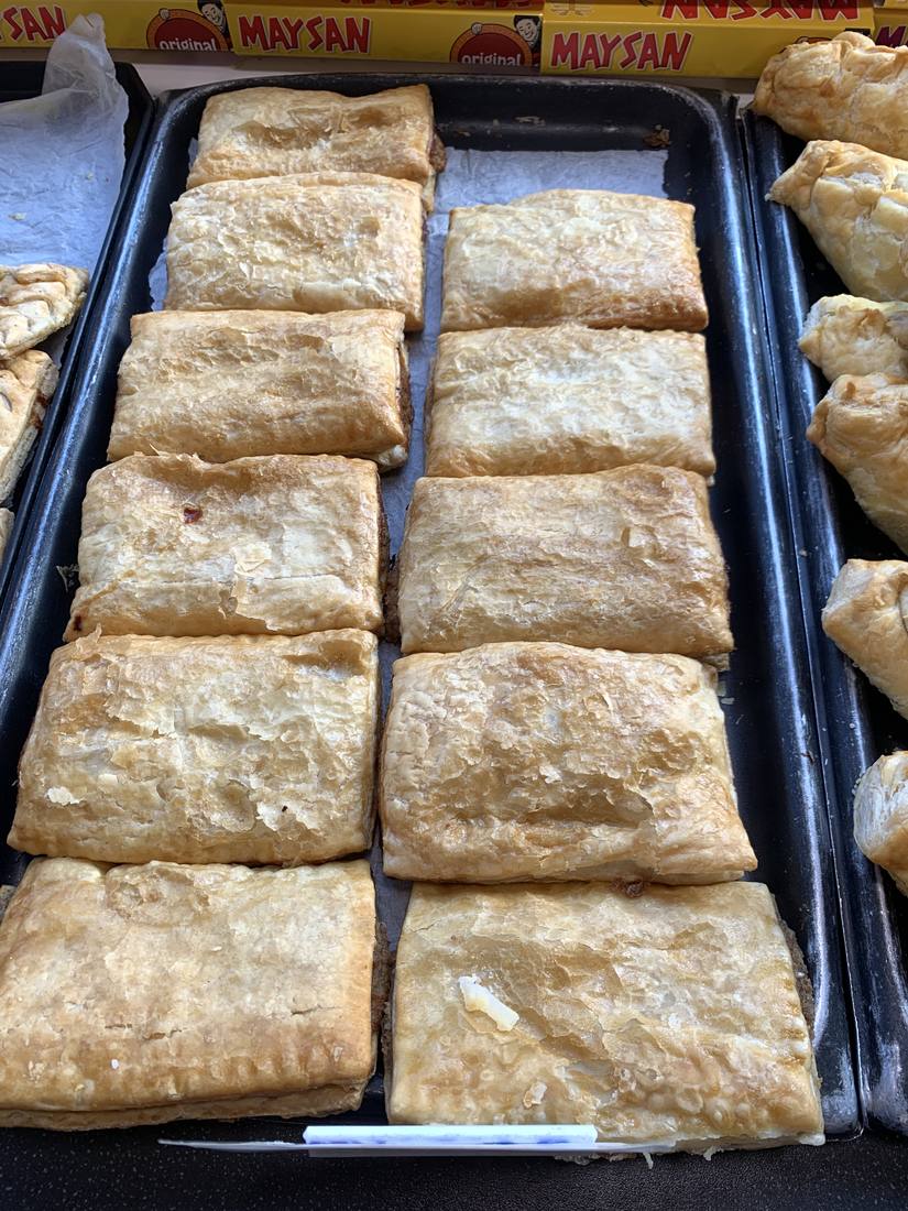Homemade sausage rolls